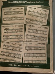 1927 Dance Rhythms In Miniature Sheet Music, N. Louise Wright, Piano Solo