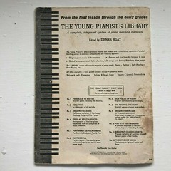 The Technic Treasury Vol A 1963 Young Pianist&rsquo;s Library Sheet Music G