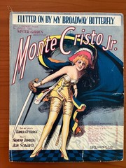 Broadway-themed sheet music collection – 5 different ones