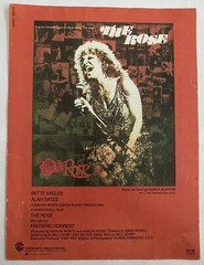 The Rose Bette Midler 20th Century Fox Movie 1979 Original Sheet Music