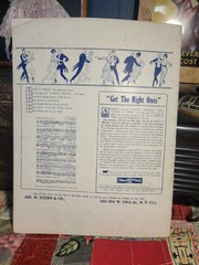 1914 CASTLE SOCIETY DANCE FOLIO For Piano Vintage Music Book 32 pages