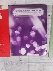 10 Vintage Sheet Music Lot Antique Piano Gospel Jazz USA 50s 60s 70s