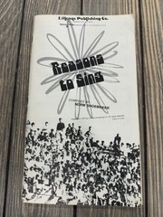 Reasons to Sing Songbook Youth Today P/V/G Lillenas 1971 Shoemaker