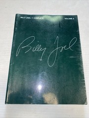 Billy Joel Complete Volume 2 Sheet Music Piano Vocal Guitar Songbook 000356298