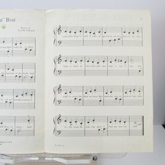 The Good Night Boat Sheet Music Piano Solo John W Schaum 1958
