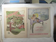Sheet music Lot of 28 vintage cover artwork follies Irving Berlin Swanee River +