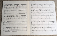 Three Characteristic Sketches: Ella Ketterer 1934 SHEET MUSIC circus juggler