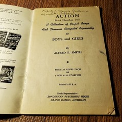 Action No. 2 Gospel Songs & Choruses Vocal Sel. Alfred B. Smith