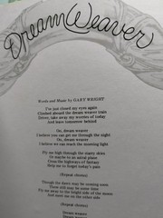 Gary Wright The Dreamweaver 1976 Warner Brothers Publication Music And Lyrics
