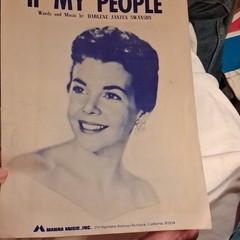Manna Music, Inc. My People Sheet Music Words & Music by Darleen Jazen Swanson