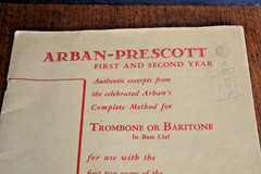 VTG ARBAN-PRESCOTT Technic System 1st & 2nd YEAR Trombone/Baritone Carl Fischer