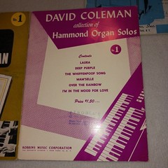 Hammond Organ Music Lot 5 Music Books Coleman Crawford Mills Harms Sacred Songs