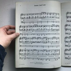 Reminiscing at the Organ 1957 Sheet Music Ralph Jusko VG