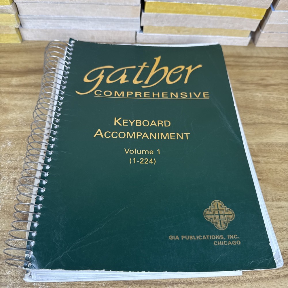 Gather Comprehensive Keyboard Accompaniment Vol 1 Spiral Bound Gia Publications