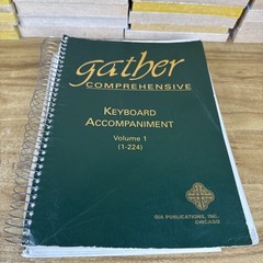 Gather Comprehensive Keyboard Accompaniment Vol 1 Spiral Bound Gia Publications