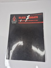 BLACK SABBATH WE SOLD OUR SOUL FOR ROCK &lsquo;N&rsquo; ROLL GUITAR TAB TABLATURE SONG BOOK