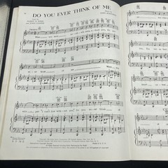 Les Paul And Mary Ford Song Folio Sheet Music Book 1951 Piano, Guitar, Vocal