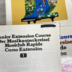 YAMAHA Music School Junior Extension Course Books 1-4