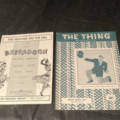Vintage Sheet Music Lot of 22 – 1930s- 1940s -1950s Piano/Voice