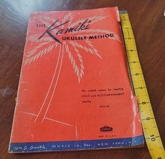 The Kamiki Ukulele Method-1915 Wm. J Smith Music Co N.Y. 64 Pages Antique 1915