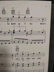 Vtg Nelson I Can&rsquo;t Live Without Your Guitar Vocal Song Sheet Music Rare Chords