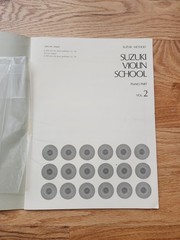 Suzuki Violin School Vol 2 Piano Part Vintage 1970 English Japanese Zen On