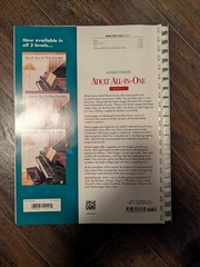 Alfred&rsquo;s Basic Adult All-in-One Course, Book 1 and Book 3 – Very Good