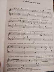 Christmas Choir Contata « There&rsquo;s A Song In The Air » 17 Books Musical W/Narration