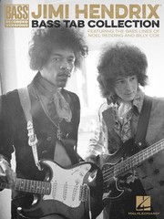Jimi Hendrix Bass Tab Collection for Bass Guitar Sheet Music Lyrics 27 Song Book