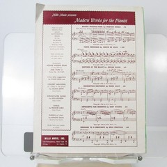 Jazz Pizzicato Sheet Music Piano Solo by Leroy Anderson Mills Music 1948