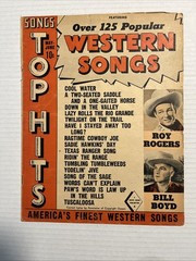 Lot Of 12 Vintage Song Books/Sheet Music- 1930’s-1940’s – Western, Country, Folk