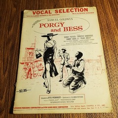 Porgy and Bess Vocal Selection Gershwin Songbook Chappell 1950s