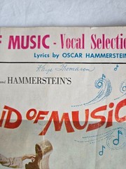 The Sound of Music – Vocal Selection Sheet Music Song Book Williamson Music 1959