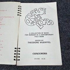 Lot of 3 Songbooks Christian Worship Music Books 1970&rsquo;s Vintage Paperback