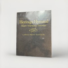 Heritage Hymnal Heart-Warming Favorites Large Print Edition 1998 Gospel Songbook