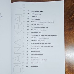 Diana Krall: Original Keys for Singers, Vocal Transcriptions / Piano