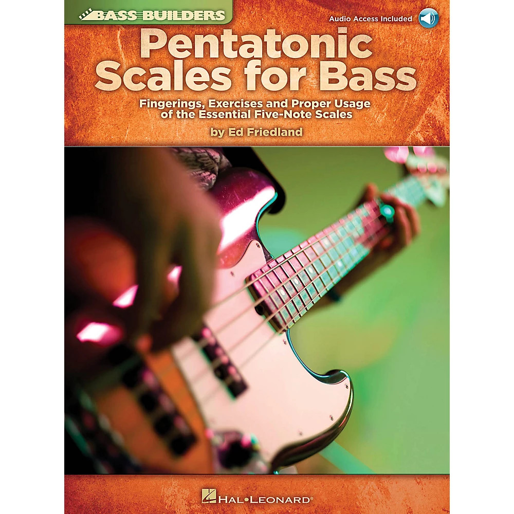 Pentatonic Scales for Bass Softcover Audio Online Written by Ed Friedland