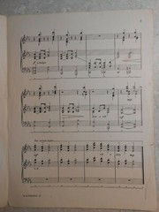 IN A CATHEDRAL PRELUDE FOR PIANO BY JOHN VICTOR EVERS SHEET MUSIC 1939 L01B