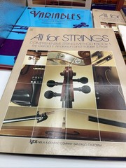 Lot of 20 All for Strings & Other Strings Books Violin Viola Cello String Bass