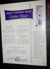 VTG, MEL BAY « HARM HITS for GUITAR » BOOKLET, 32 Pages, HARMS, Pre-Owned (c) 1962