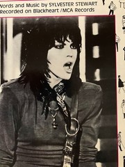 Joan Jett & Blackhearts Everyday People USA Original Sheet Music 9 x 12&Prime;