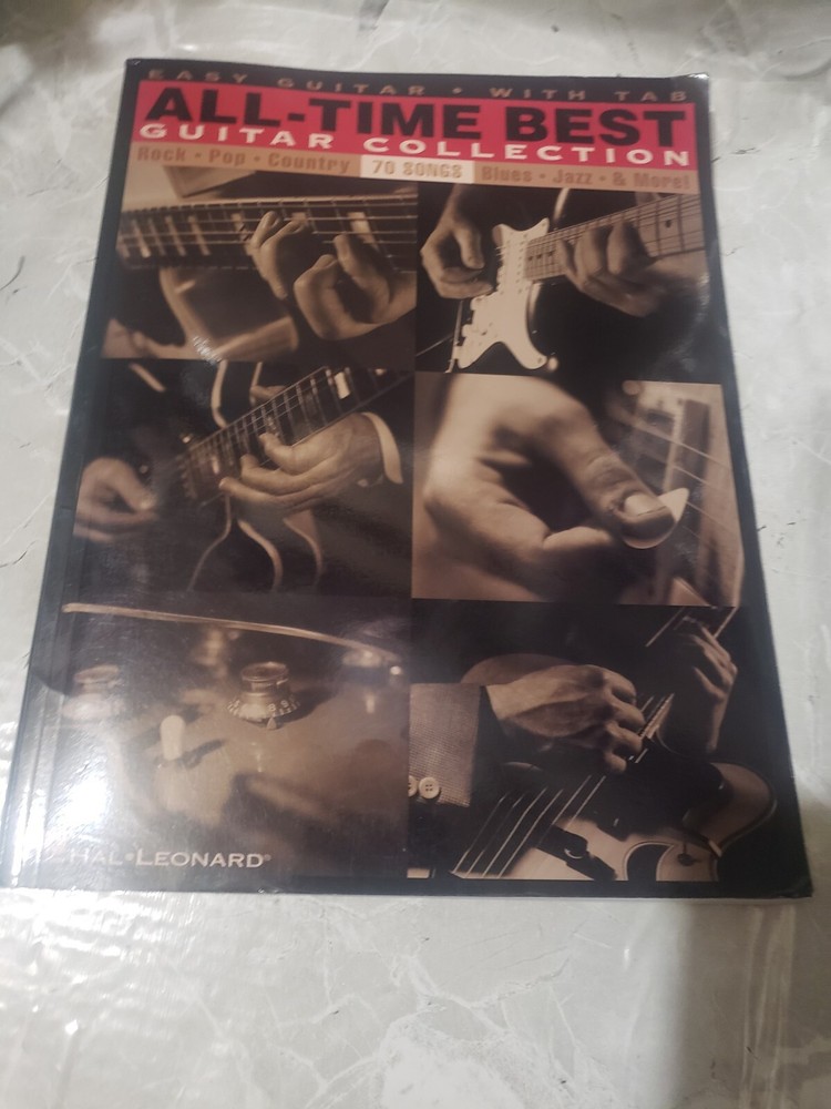 All-Time Best Guitar Collection Music Book – Rock, Pop, Country, Blues, Jazz