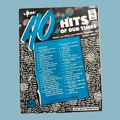 40 More Hits of Our Times 1950s Music Book # 2 Leeds Guitar Piano Ukulele Chords
