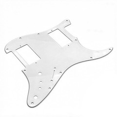 Style Model Compatible Electric Guitar Pickguard PVC 11 Hole 2 Coil Split Holes
