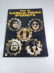 Best of Bachman Turner Overdrive Vintage Sheet Music 1975 piano/vocals/guitar