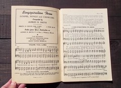 SHEET MUSIC BOOK, SINGSPIRATION NUMBER 3 GOSPEL SONGS CHORUSES, SMITH 1943 (631)