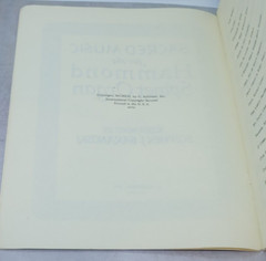 Sacred Music Hammond Spinet Organ Stephen Baranoski G. Schirmer Sheet Music 1952