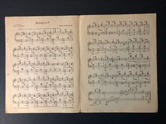 Melody In F Vtg Sheet Music Rubinstein Mort H Glickman 1935
