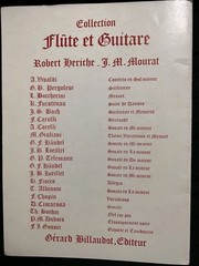 Yvonne Desportes Six Danses pour Syrinx Guitar Flute Sheet Music Song Book 1982
