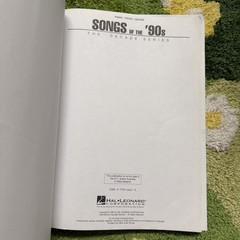 Vintage 90s Guitar/Piano/Vocal Songbook Lot of 3 Hal Leonard Sheet Music Books